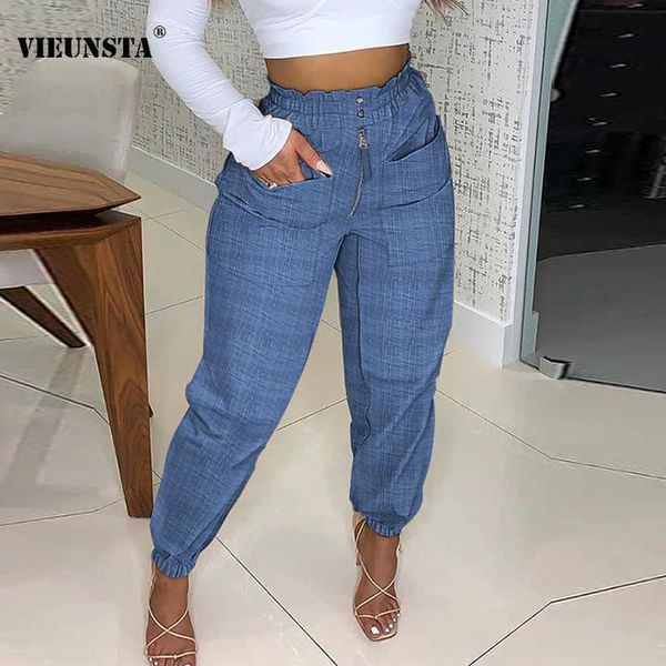 women's pants & capris elegant zipper high waist office ladies spring solid slim casual trousers 2021 autumn streetwear women sweatpant, Black;white
women's pants & capris elegant zipper high waist office ladies spring solid slim casual trousers 2021 autumn streetwear women sweatpant, Black;white