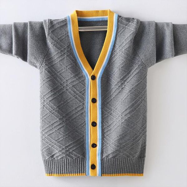 autumn kids boys sweaters children england style coats v neck knit sweater for baby cardigans girls outerwear 6 10, Blue
autumn kids boys sweaters children england style coats v neck knit sweater for baby cardigans girls outerwear 6 10, Blue
