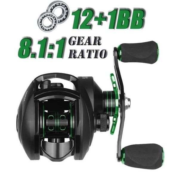 baitcasting reels high speed 8.1:1 fishing reel 12+1bb saltwater freshwater wheel casting 8kg max drag
baitcasting reels high speed 8.1:1 fishing reel 12+1bb saltwater freshwater wheel casting 8kg max drag