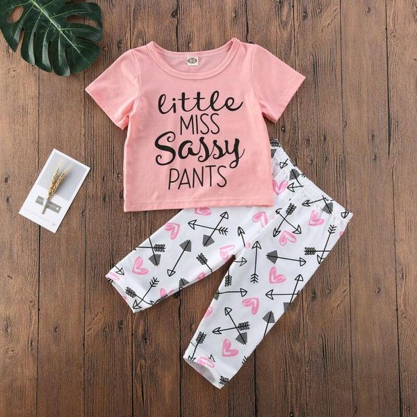 clothing sets baby & children's 1-4years toddler girls kid t-shirt +heart arrow trousers outfit clothes set 2pcs, White
clothing sets baby & children's 1-4years toddler girls kid t-shirt +heart arrow trousers outfit clothes set 2pcs, White