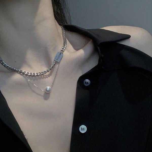 pendant necklaces heyuyao punk multi-layer stainless steel necklace chain for women men fashion chunky thick choker party jewelry, Silver
pendant necklaces heyuyao punk multi-layer stainless steel necklace chain for women men fashion chunky thick choker party jewelry, Silver
