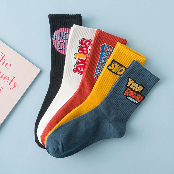 socks women's cotton socks harajuku men's street lovers medium long tube skateboard fashion spring and autumn tide, Black
socks women's cotton socks harajuku men's street lovers medium long tube skateboard fashion spring and autumn tide, Black