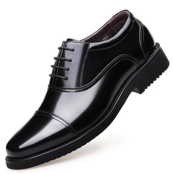 dress shoes men business leisure leather breathable for male footwear loafers flats big size 38-48, Black
dress shoes men business leisure leather breathable for male footwear loafers flats big size 38-48, Black