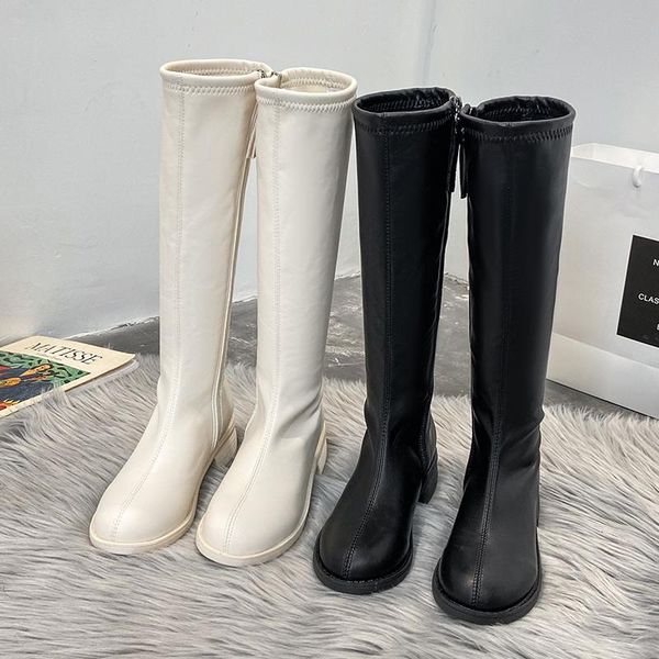 boots women's autumn thigh high heels pointe shoes clogs platform round toe zipper boots-women over-the-knee med, Black
boots women's autumn thigh high heels pointe shoes clogs platform round toe zipper boots-women over-the-knee med, Black
