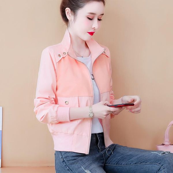 women's jackets 2021 spring autumn korean style fashion harajuku jacket women long sleeve casual coat female baseball outwear clothes, Black;brown
women's jackets 2021 spring autumn korean style fashion harajuku jacket women long sleeve casual coat female baseball outwear clothes, Black;brown