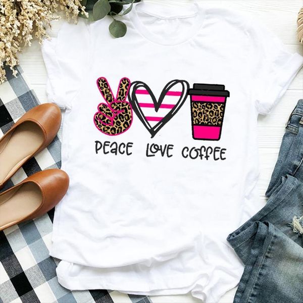 leopard love coffee fashion 90s womens clothing print clothes tee for female graphic, White
leopard love coffee fashion 90s womens clothing print clothes tee for female graphic, White