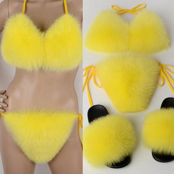 fox swimsuit women's summer fun beach bikini split raccoon fur grass underwear, Black;white
fox swimsuit women's summer fun beach bikini split raccoon fur grass underwear, Black;white