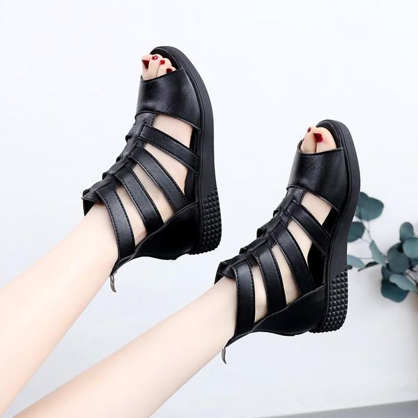 roman sandals fashion womens shoes 2021 suit female beige summer heels large size all-match med breathable espadrilles platform, Black
roman sandals fashion womens shoes 2021 suit female beige summer heels large size all-match med breathable espadrilles platform, Black