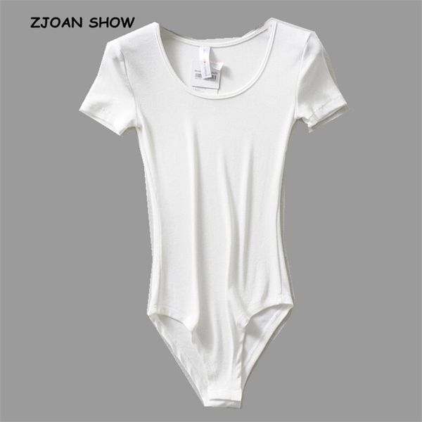 round collar short sleeve jersey bodysuit woman tight jumpsuit slim fit rompers playsuits high street 4 clr 210429, Black;white
round collar short sleeve jersey bodysuit woman tight jumpsuit slim fit rompers playsuits high street 4 clr 210429, Black;white