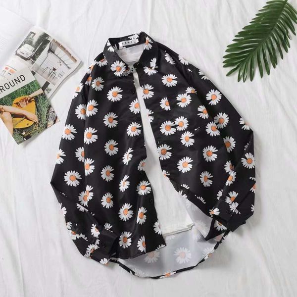 men's casual shirts shirtchrysanthemum men's long sleeve daisy shirt floral print women's wear lovers korean fashion pd22, White;black
men's casual shirts shirtchrysanthemum men's long sleeve daisy shirt floral print women's wear lovers korean fashion pd22, White;black