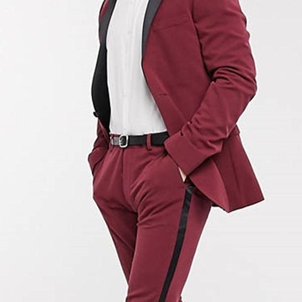men's suits & blazers custom made fashion red male slim fit groom tuxedo for wedding dress dinner party men costume (jacket+pan, White;black
men's suits & blazers custom made fashion red male slim fit groom tuxedo for wedding dress dinner party men costume (jacket+pan, White;black