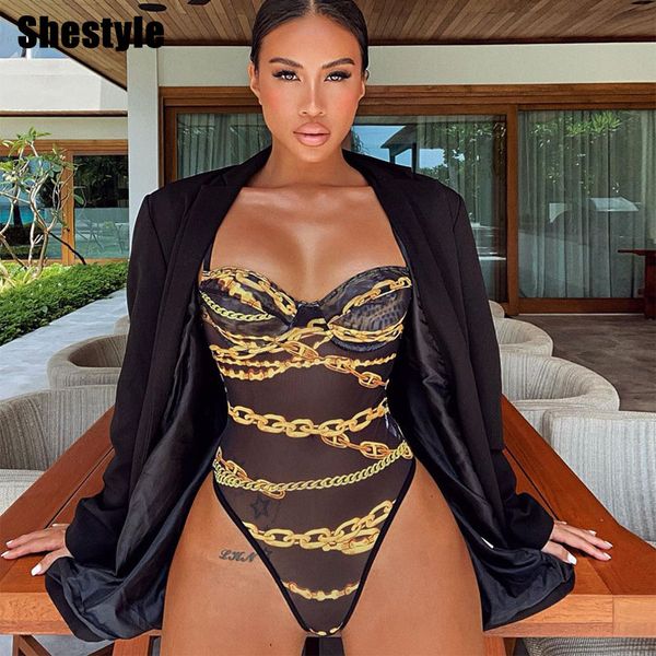 shestyle mesh see through women bodysuits summer 2021 sleeveless adjustable strap v neck wrap low cut clubwear bodycon bodyin, Black;white
shestyle mesh see through women bodysuits summer 2021 sleeveless adjustable strap v neck wrap low cut clubwear bodycon bodyin, Black;white