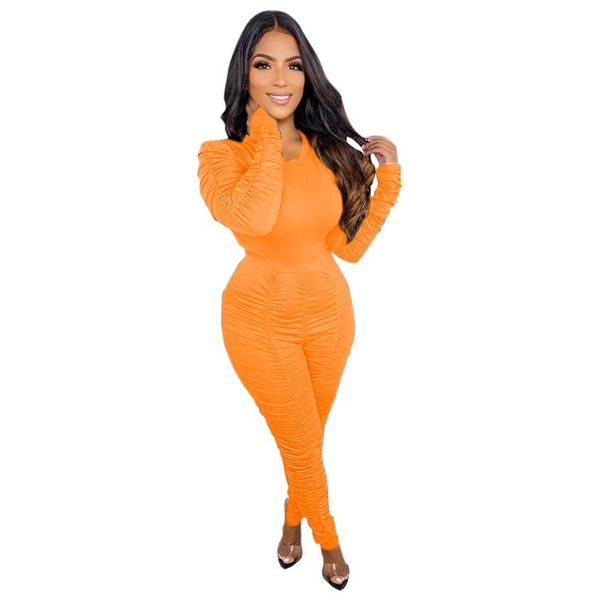 women's two piece pants 2021 autumn long sleeve sets tracksuit women outfits fall o-neck skinny suits black stacked matching, White
women's two piece pants 2021 autumn long sleeve sets tracksuit women outfits fall o-neck skinny suits black stacked matching, White