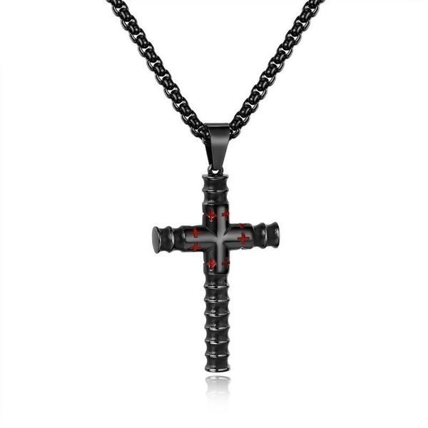 pendant necklaces hip hop rock gold black silver color 316l stainless steel cylinder cross necklace for men jewelry drop
pendant necklaces hip hop rock gold black silver color 316l stainless steel cylinder cross necklace for men jewelry drop