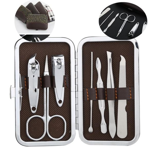 nail art kits 7pcs/set women stainless steel clipper repair professional scissors tweezer manicure pedicure tools set
nail art kits 7pcs/set women stainless steel clipper repair professional scissors tweezer manicure pedicure tools set