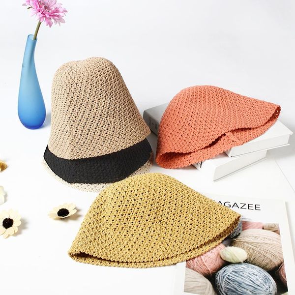 visrover 5 colors bucket hats for women summer hat sun rope panama outdoor foldable beach sunscreen fisherman caps harajuku wide brim, Blue;gray
visrover 5 colors bucket hats for women summer hat sun rope panama outdoor foldable beach sunscreen fisherman caps harajuku wide brim, Blue;gray
