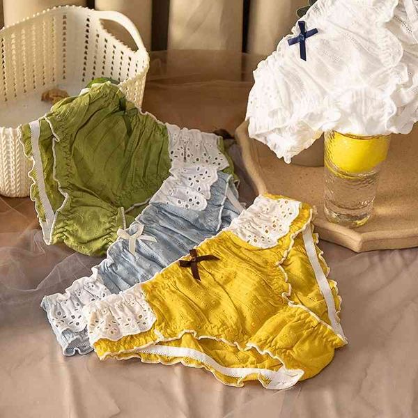 pure cotton bowknot hollow underpants lace ee cute girly briefs ladies underwear, Black;pink
pure cotton bowknot hollow underpants lace ee cute girly briefs ladies underwear, Black;pink