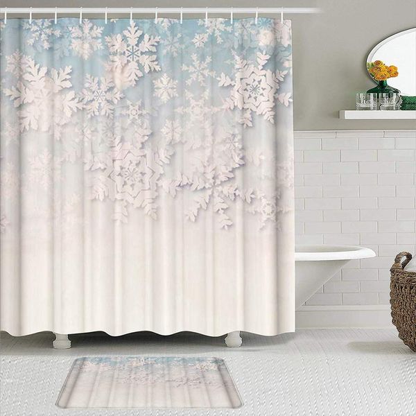 fabric shower curtain and mats set,christmas theme snowflake,waterproof bath curtains with 12 hooks,non slip rugs
fabric shower curtain and mats set,christmas theme snowflake,waterproof bath curtains with 12 hooks,non slip rugs
