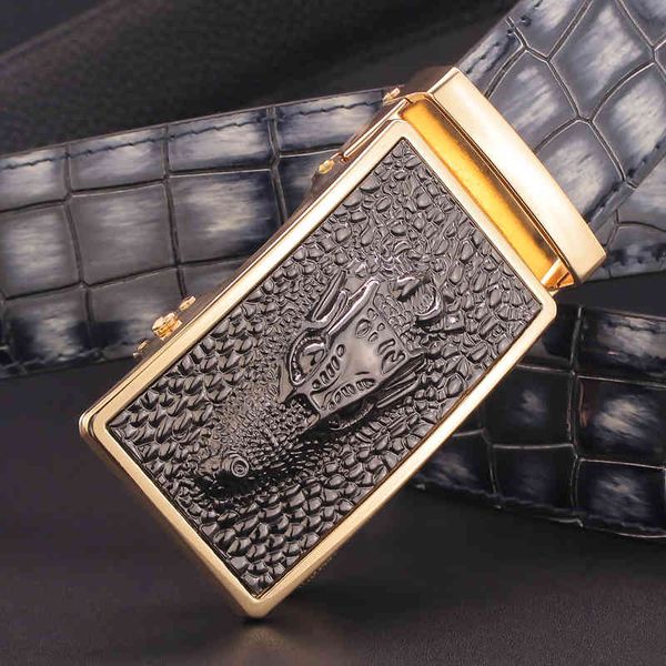 luxury brand belt new crocodile grain buffalo leather belt men's automatic buckle personalized trend young people's fashion tro, Black;brown
luxury brand belt new crocodile grain buffalo leather belt men's automatic buckle personalized trend young people's fashion tro, Black;brown