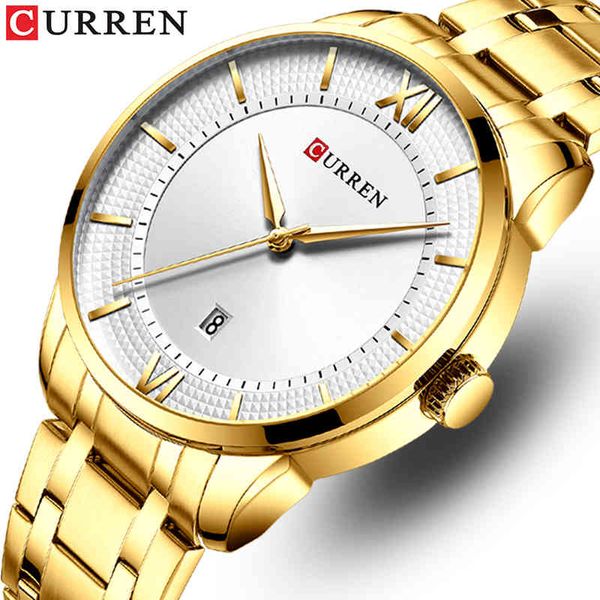 curren men watches brand luxury quartz fashion mens watch waterproof sports wrist watch steel simple clock relogio masculino 210517, Slivery;brown
curren men watches brand luxury quartz fashion mens watch waterproof sports wrist watch steel simple clock relogio masculino 210517, Slivery;brown