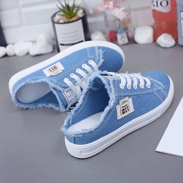 slippers spring summer women canvas shoes flat sneakers casual low upper lace up white, Black
slippers spring summer women canvas shoes flat sneakers casual low upper lace up white, Black