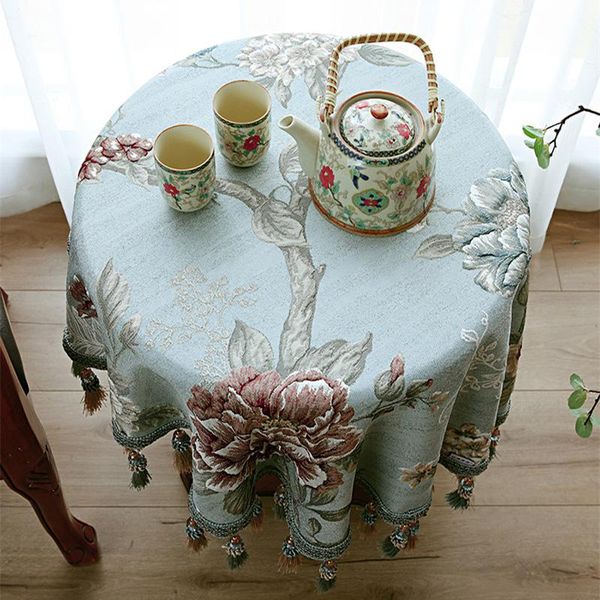 luxury big tree small round table cloth cover flowers rectangle jacquard tablecloths el dustcloth tablecloth tassel tapete
luxury big tree small round table cloth cover flowers rectangle jacquard tablecloths el dustcloth tablecloth tassel tapete