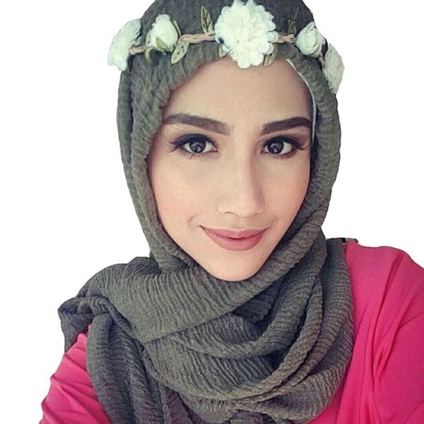 scarves ethnic oversize muslim crinkle hijab head scarf women solid bubble cotton shawls and wraps soft big linen foulard femme, Blue;gray
scarves ethnic oversize muslim crinkle hijab head scarf women solid bubble cotton shawls and wraps soft big linen foulard femme, Blue;gray