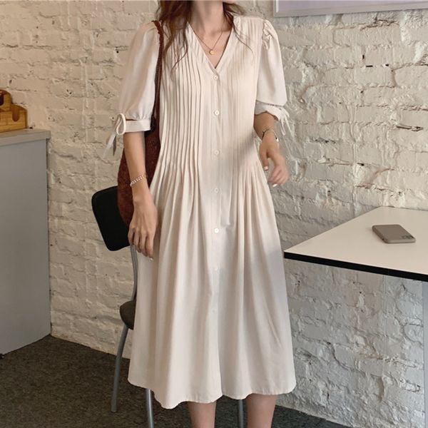 fashion simple casual temperament green small fresh v-neck single-breasted sleeves belt loose dress women16f1257 210510, Black;gray
fashion simple casual temperament green small fresh v-neck single-breasted sleeves belt loose dress women16f1257 210510, Black;gray
