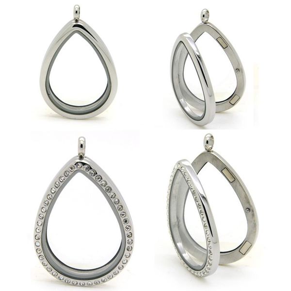 10pcs magnet closure stainless steel plain tear drop living locket for floating charms keepsake xmas gift mother's pendant necklaces, Silver
10pcs magnet closure stainless steel plain tear drop living locket for floating charms keepsake xmas gift mother's pendant necklaces, Silver