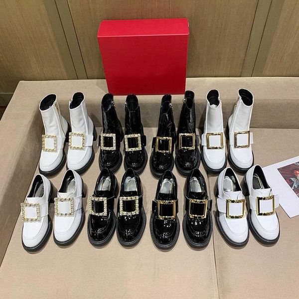 dress shoes 2021 european and american black cow patent leather with rhinestone buckle thick heel lok fu women's ins trend
dress shoes 2021 european and american black cow patent leather with rhinestone buckle thick heel lok fu women's ins trend