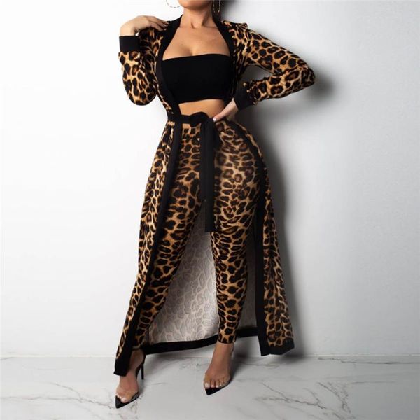 tracksuit for women leopard three-piece fashion vest +long + pants suit conjuntos de mujer 3d04 women's two piece, White
tracksuit for women leopard three-piece fashion vest +long + pants suit conjuntos de mujer 3d04 women's two piece, White