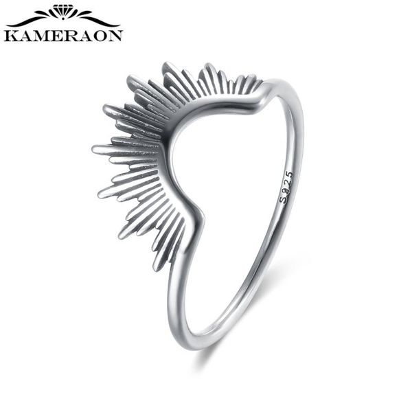 cluster rings kameraon radiant design 925 sterling silver semicircle ring vintage finger for women men party punk style jewelry, Golden;silver
cluster rings kameraon radiant design 925 sterling silver semicircle ring vintage finger for women men party punk style jewelry, Golden;silver
