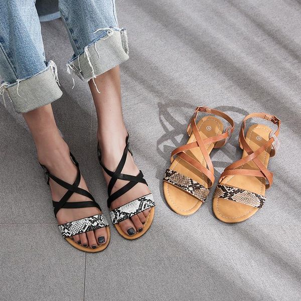snake print cross strap rome strappy sandals flat heel black brown beach outdoor casual woman gladiator summer
snake print cross strap rome strappy sandals flat heel black brown beach outdoor casual woman gladiator summer