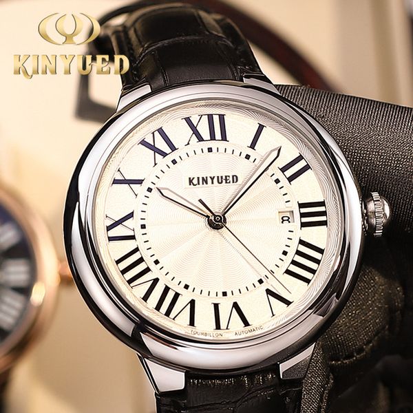 new kinyued jinyueda automatic mechanical men's business fashion calendar waterproof luminous watch, Slivery;brown
new kinyued jinyueda automatic mechanical men's business fashion calendar waterproof luminous watch, Slivery;brown