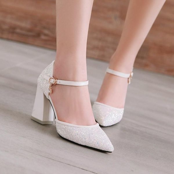 dress shoes big size ladies high heels women woman pumps sequined shallow mouth high-heeled single, Black
dress shoes big size ladies high heels women woman pumps sequined shallow mouth high-heeled single, Black