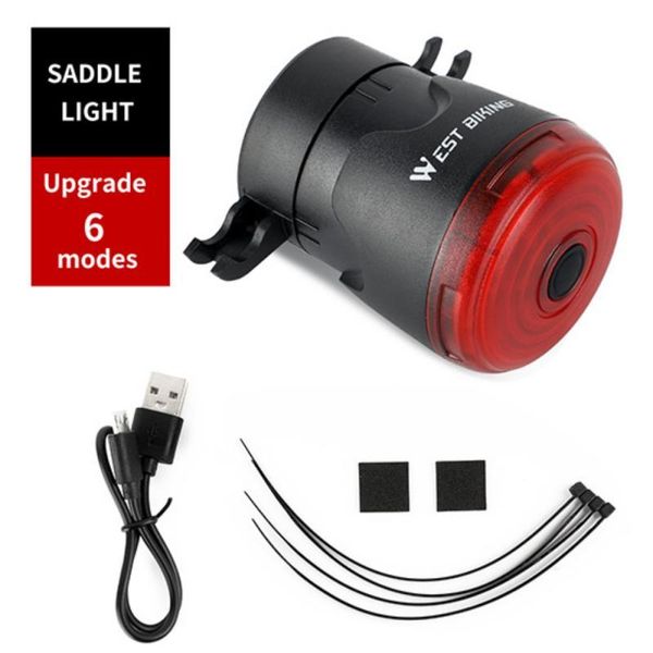 bike lights luz bicicleta bicycle smart brake tail light usb night riding induction warning outdoor equipment
bike lights luz bicicleta bicycle smart brake tail light usb night riding induction warning outdoor equipment