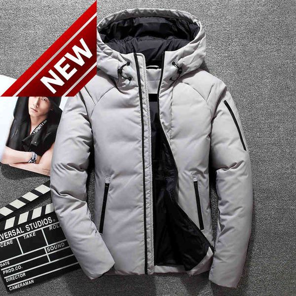 2021winter down jacket men's camouflage hooded white thick ultra-light duck men, Black
2021winter down jacket men's camouflage hooded white thick ultra-light duck men, Black