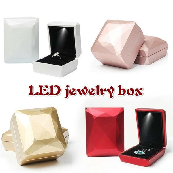 gift wrap led engagement wedding earring ring pendant jewelry display storage case box with lights
gift wrap led engagement wedding earring ring pendant jewelry display storage case box with lights