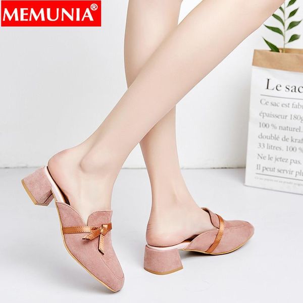 dress shoes memunia 2021 summer slingback square heels mules casual pumps women flock ladies med big size, Black
dress shoes memunia 2021 summer slingback square heels mules casual pumps women flock ladies med big size, Black
