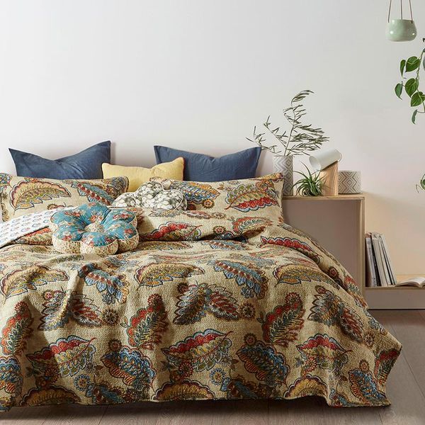 comforters & sets european and american rural pastoral style cotton printed washed quilted quilt two pillowcases, gorgeous bed decoration se
comforters & sets european and american rural pastoral style cotton printed washed quilted quilt two pillowcases, gorgeous bed decoration se