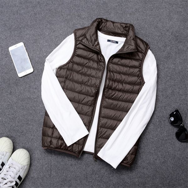 2020 winter new lightweight vest vest down jacket men's plus size, Black
2020 winter new lightweight vest vest down jacket men's plus size, Black