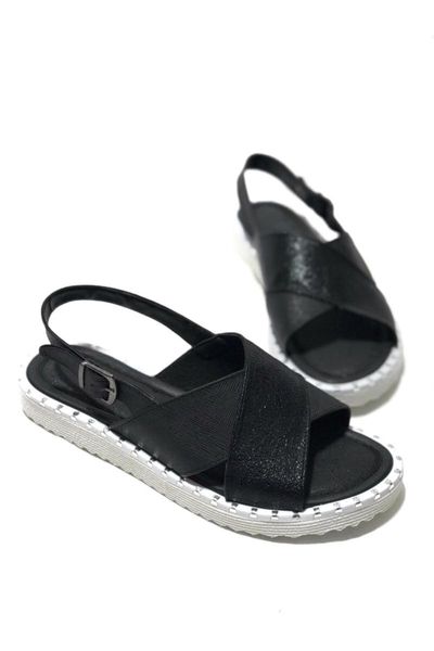 sandals women's black