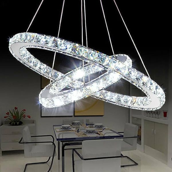 pendant lamps modern oval rings led k9 crystal chandelier hanging lighting lustre lamparas ceiling fixtures luminaire for living room
pendant lamps modern oval rings led k9 crystal chandelier hanging lighting lustre lamparas ceiling fixtures luminaire for living room