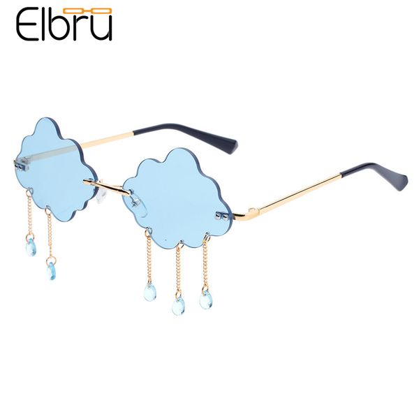 designer sunglasses elbru retro wacky rimless fashion female street snap cloud shaped sun glasses clear colorful lens sungshades unisex, White;black
designer sunglasses elbru retro wacky rimless fashion female street snap cloud shaped sun glasses clear colorful lens sungshades unisex, White;black