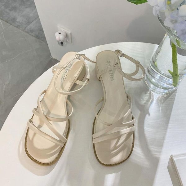 dress shoes strap sandals women high heels ladies slip on summer beach slippers soft, Black
dress shoes strap sandals women high heels ladies slip on summer beach slippers soft, Black