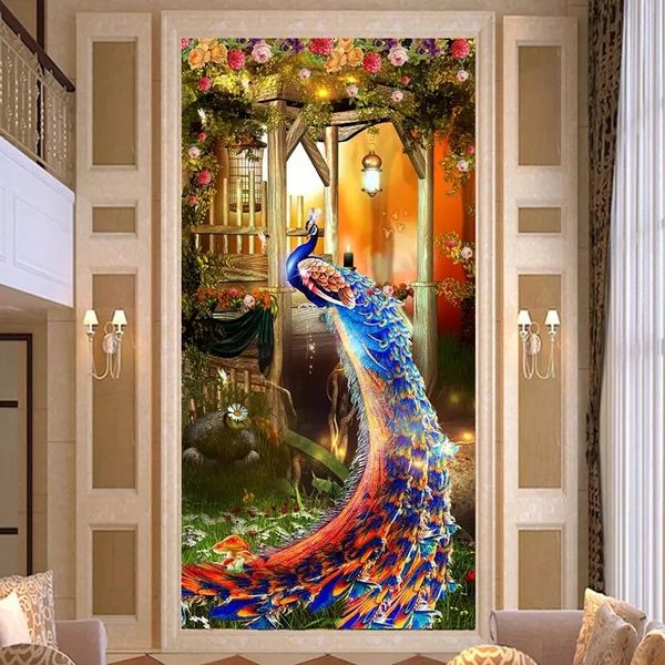 custom po mural 3d peacock living room entrance hall corridor backdrop decoration painting art self adhesive wallpaper wallpapers
custom po mural 3d peacock living room entrance hall corridor backdrop decoration painting art self adhesive wallpaper wallpapers