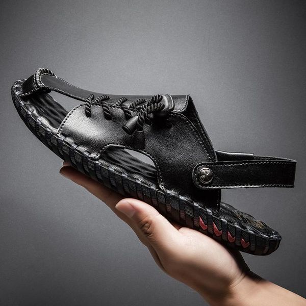 sandals slides mens trekking man safety water work sports outdoor men hole beach male waterproof slide roman athletic shoes hollow, Black
sandals slides mens trekking man safety water work sports outdoor men hole beach male waterproof slide roman athletic shoes hollow, Black