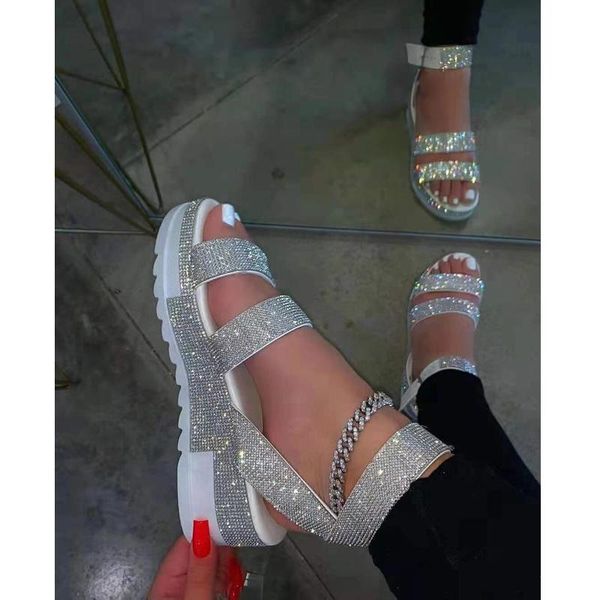 sandals 2021 ladies summer fashion rhinestone women's shoes casual open toe low heel outdoor zapatos plus size 36-43, Black
sandals 2021 ladies summer fashion rhinestone women's shoes casual open toe low heel outdoor zapatos plus size 36-43, Black