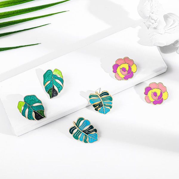 stud trendy leaf flower dripping oil big earrings for women fashion cute gold plant hollow statement jewelry gifts, Golden;silver
stud trendy leaf flower dripping oil big earrings for women fashion cute gold plant hollow statement jewelry gifts, Golden;silver