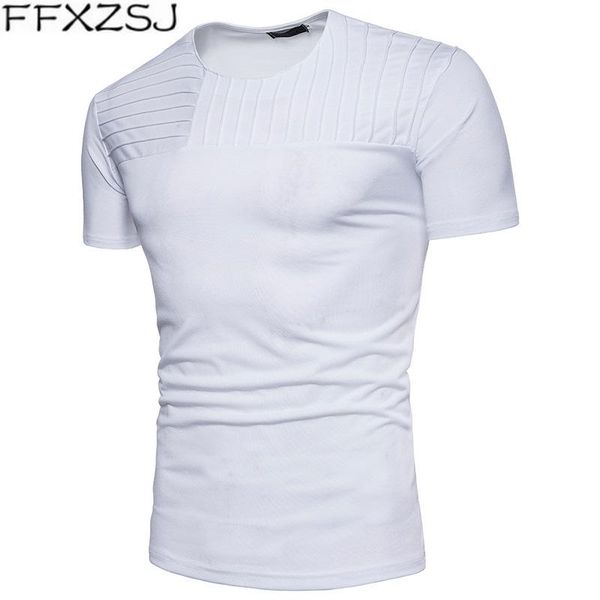 men's t-shirts ffxzsj 2021 men europe size m-3xl large summer short sleeved t shirts tees male casual fashion slim fitted, White;black
men's t-shirts ffxzsj 2021 men europe size m-3xl large summer short sleeved t shirts tees male casual fashion slim fitted, White;black